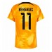 Cheap Netherlands Steven Berghuis #11 Home Football Shirt World Cup 2022 Short Sleeve